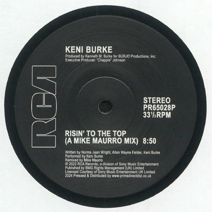 KENI BURKE / EVELYN 'CHAMPAGNE' KING - Risin' To The Top (A Mike Maurro mix)