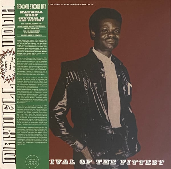 Maxwell Udoh - Survival Of The Fittest (RSD 2023)