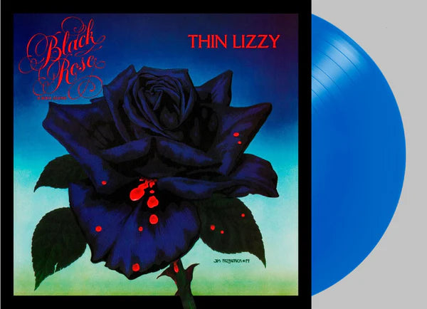 THIN LIZZY - Black Rose: A Rock Legend (Anniversary Edition) (Clear Blue Vinyl)