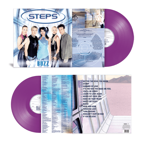 Steps - Buzz (140G Neon Violet Vinyl)