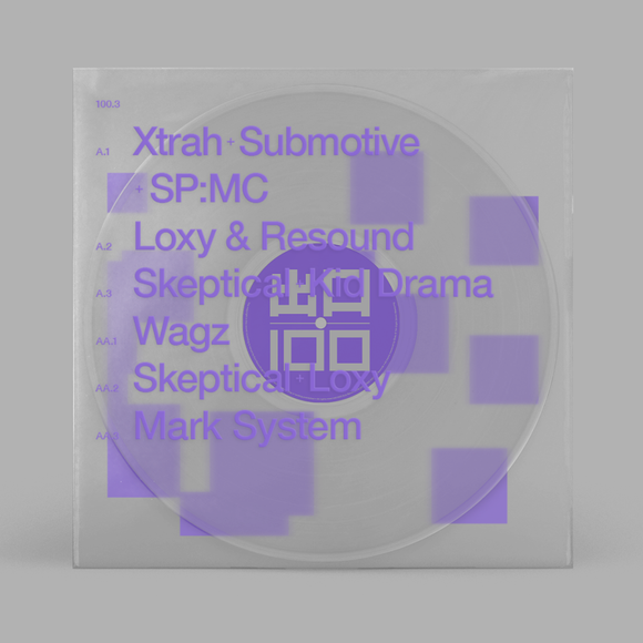 Various Artists - EXIT100 Pt. Three [Clear Transparent Vinyl With Screen Printed PVC Sleeves]
