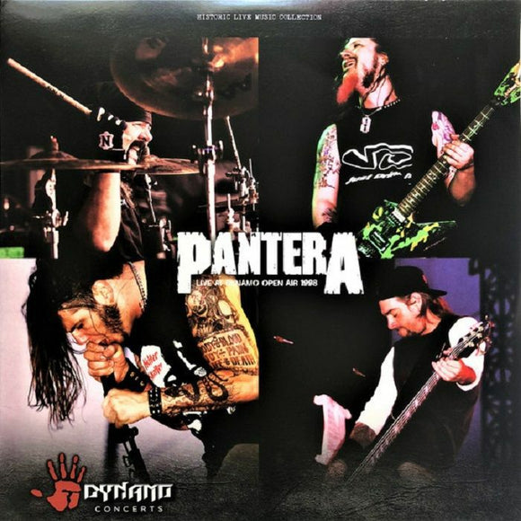 Pantera - Live At Dynamo Open Air 1998 (2LP Black Vinyl)