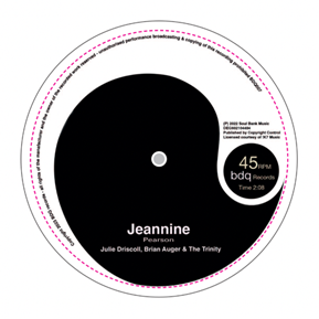 Brian Auger, Julie Driscoll & The Trinity - Jeannine / In & Out [7" Vinyl]