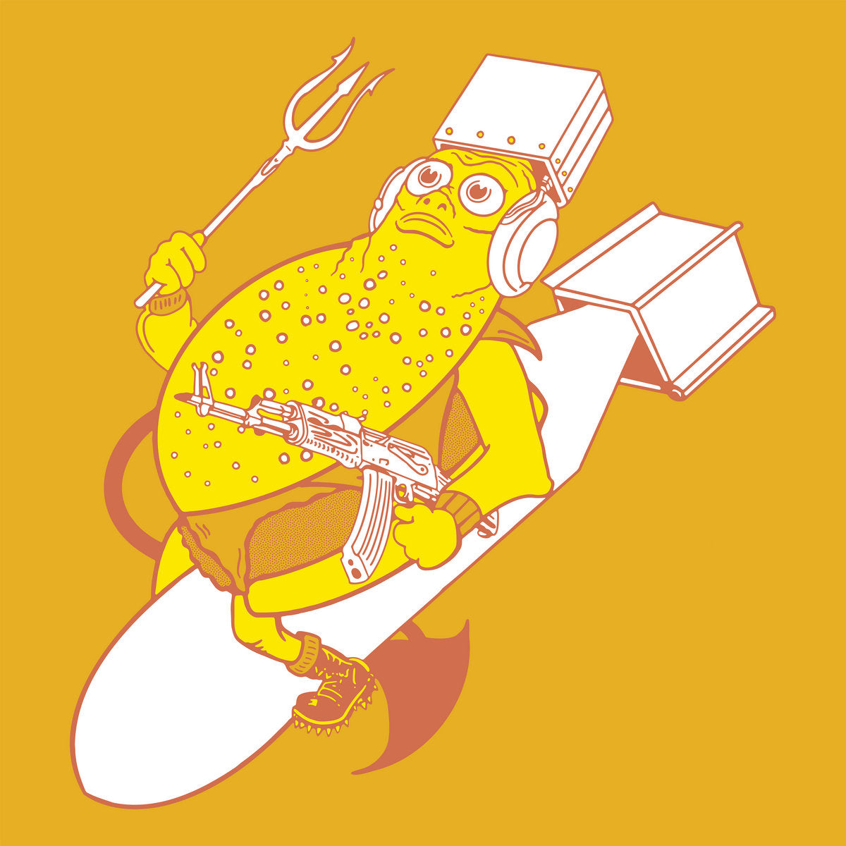 RICKSHAW BILLIES BURGER PATROL - BIG DUMB RIFFS