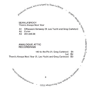 SEAN LA'BROOY - THERE'S ALWAYS NEXT YEAR