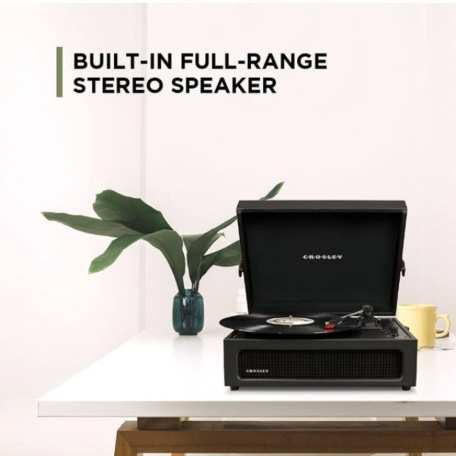 Crosley Voyager Black Bluetooth Turntable