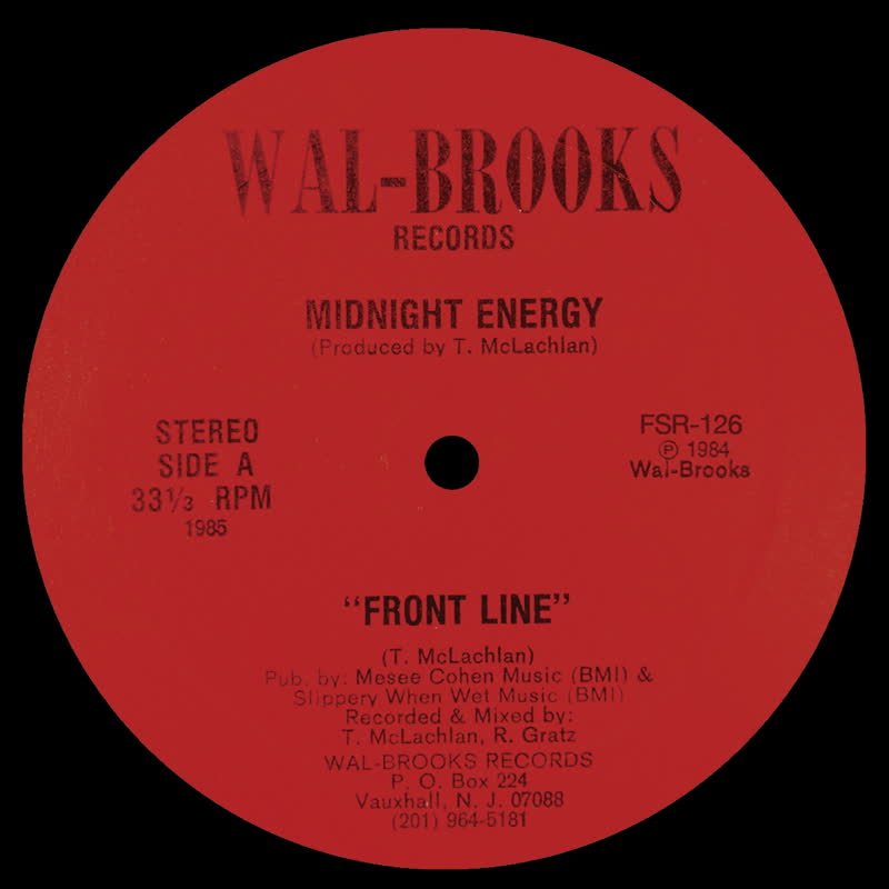 Midnight Energy - Front Line / Saving All My Love