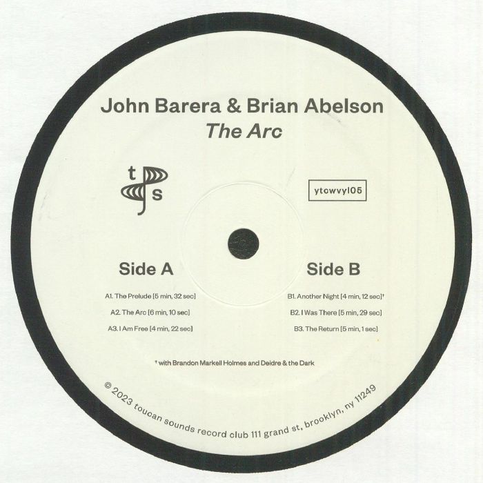 John Barera & Brian Abelson - THE ARC 12"