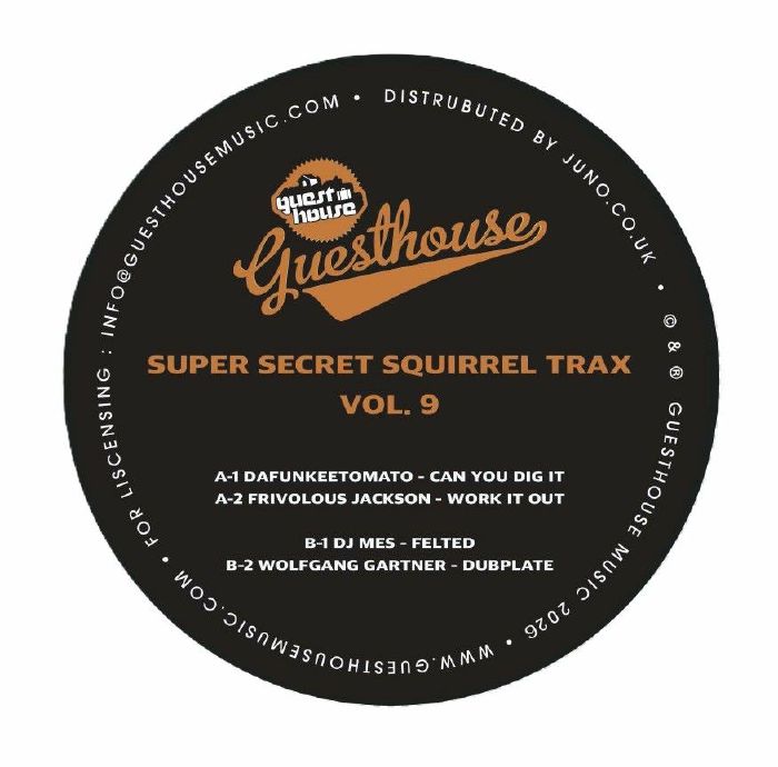 VARIOUS - Super Secret Squirrel Trax Vol 9