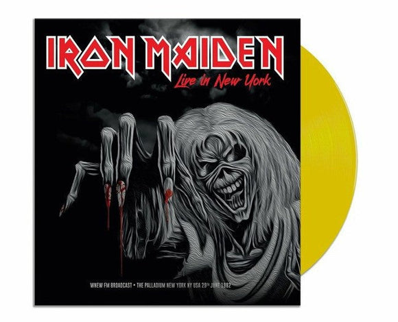 IRON MAIDEN - Live In New York (Yellow Vinyl)