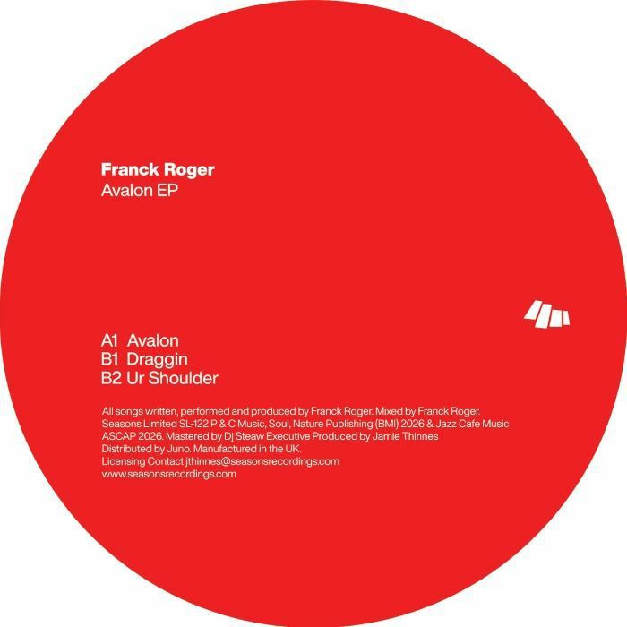Franck ROGER - Avalon EP