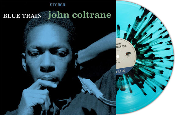 John Coltrane - Blue train (Turquoise/Black Splatter Vinyl)