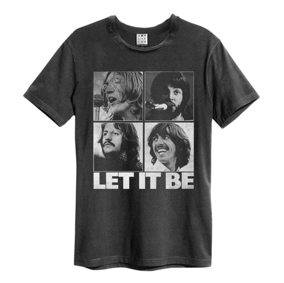 BEATLES - Let It Be T-shirt (Charcoal)