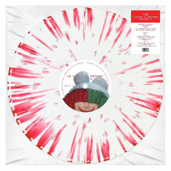SIA - Everyday Is Christmas (Red/White Vinyl) (ONE PER PERSON)