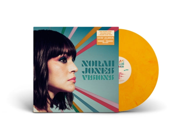 NORAH JONES - Visions (Orange Blend Vinyl) (Alternate Cover) (Indies)