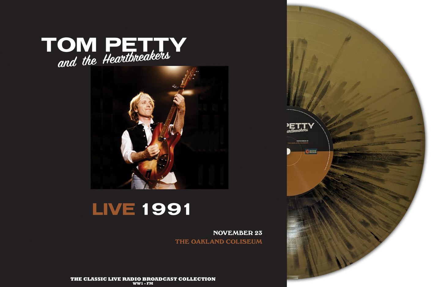Tom Petty & the Heartbreakers - Live 1991 at the Oakland Coliseum (Gold/Black Splatter Vinyl)