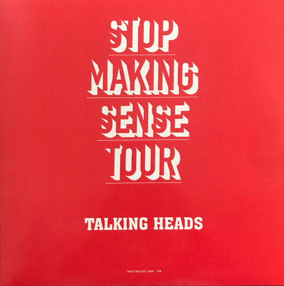 TALKING HEADS - Stop Making Sense Tour [Red vinyl/repress]