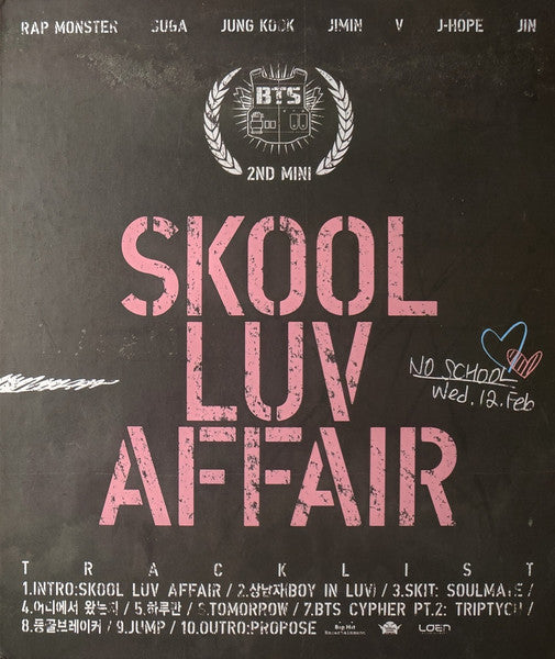 BTS - Skool Luv Affair (2nd Mini Album) [CD]