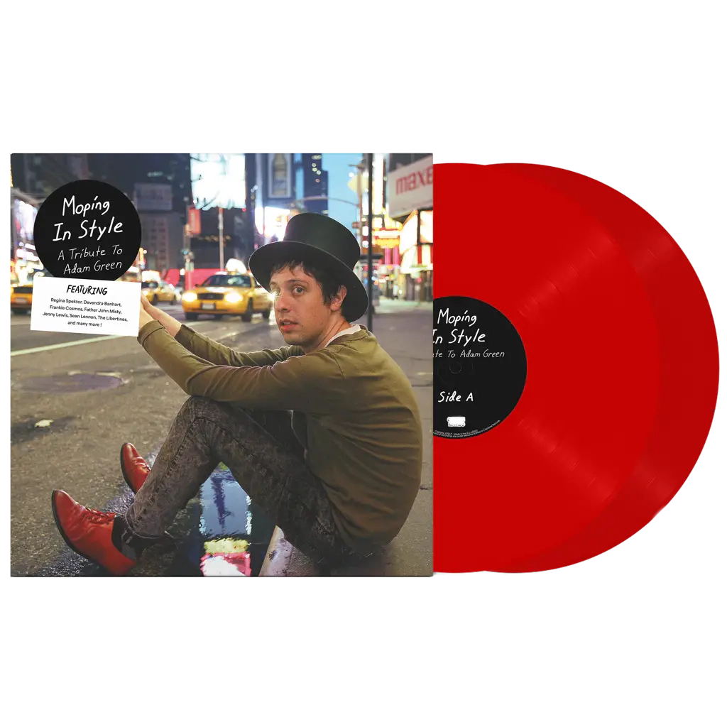 VARIOUS ARTISTS - Moping In Style - A Tribute To Adam Green (Red Vinyl)