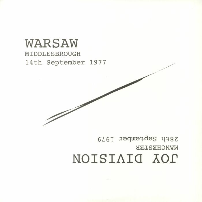 WARSAW / JOY DIVISION - MIDDLESBOROUGH 14/09/77 - MANCHESTER 2 8/09/79