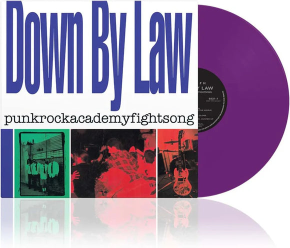 Down By Law - Punkrockacademyfightsong [Purple coloured vinyl]