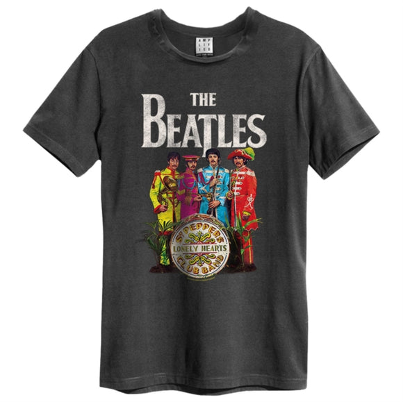 BEATLES - Lonely Hearts T-shirt (Charcoal)