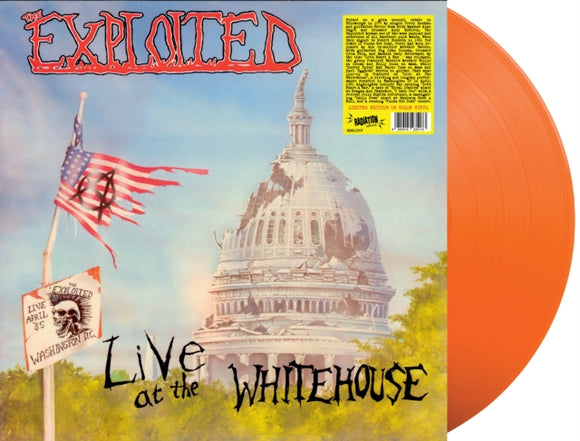 EXPLOITED - LIVE AT THE WHITEHOUSE [Orange LP Vinyl]