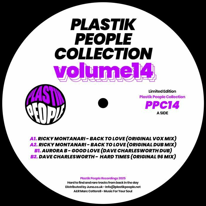 Ricky MONTANARI / DAVE CHARLESWORTH / AURORA B - Plastik People Collections Vol 14