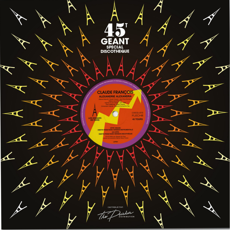 Claude François - Alexandrie Alexandra - Dimitri From Paris versions