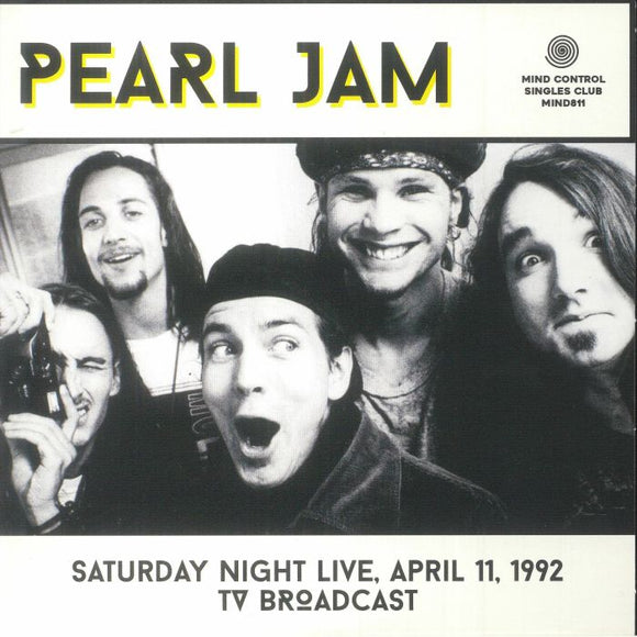 PEARL JAM - Saturday Night Live. April 11. 1992 - Tv Broadcast