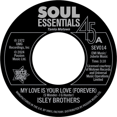 Isley Brothers - My Love Is You Love (Forever) / Tell Me It’s Just A Rumour Baby [7" Vinyl]
