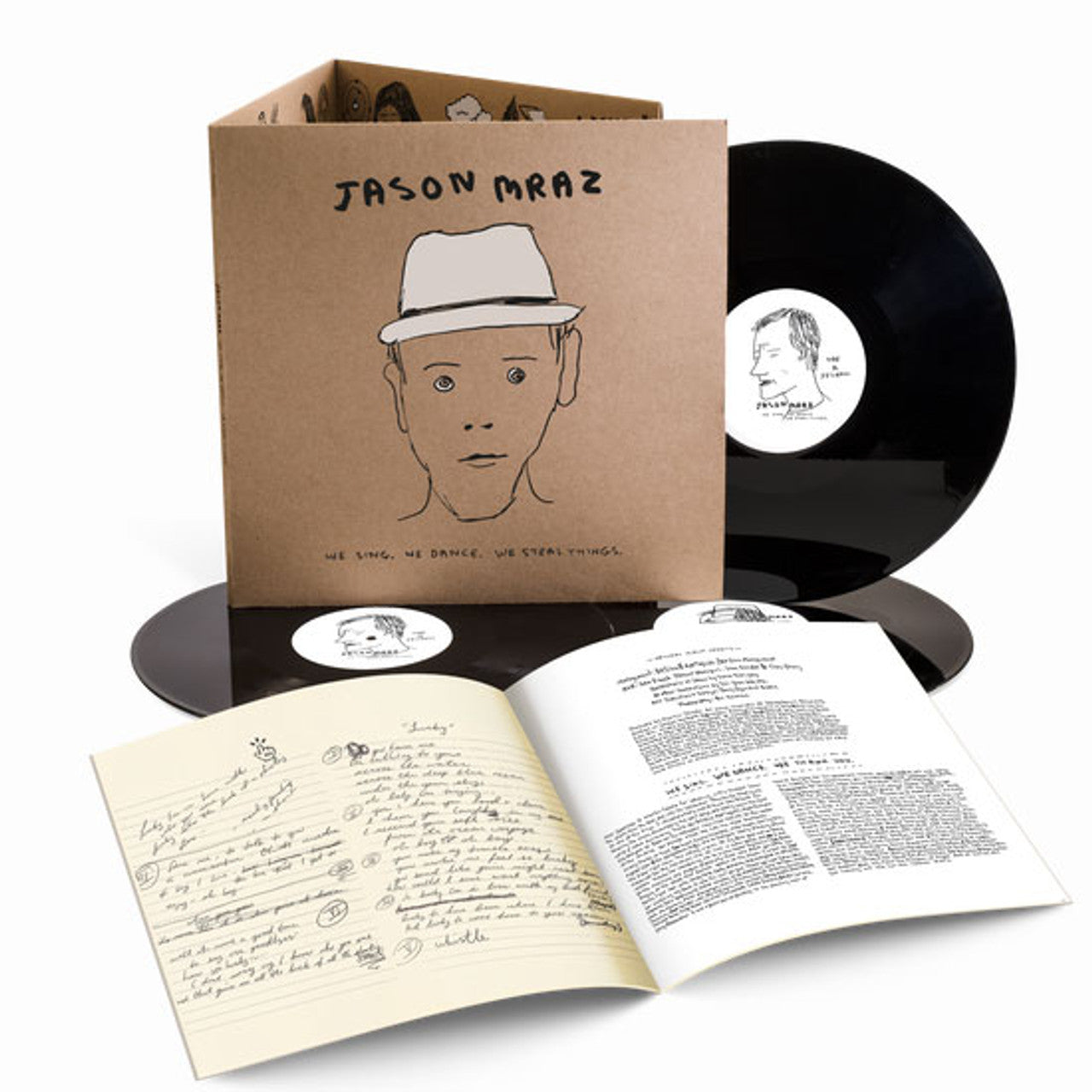 Jason Mraz - We Sing. We Dance. We Steal Things. We Deluxe Edition. (3 x 180g Black Vinyl)