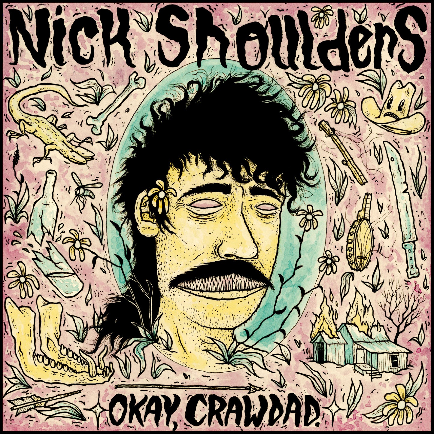 Nick Shoulders - Okay, Crawdad. (VIOLET VINYL)