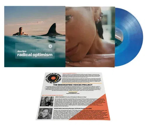 DUA LIPA - RADICAL OPTIMISM (GALAXY BLUE VINYL) (WOMEN IN VINYL AMS EXCLUSIVE)
