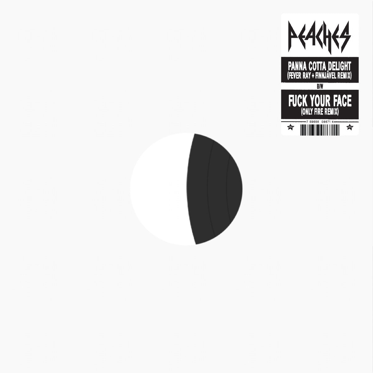 Peaches - Peaches Remix 12" - Fever Ray b/w Only Fire