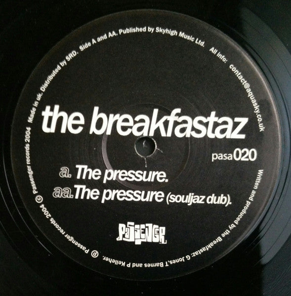 The Breakfastaz – The Pressure (Vinyl)