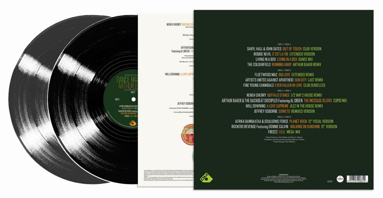 Various Artists - Arthur Baker Presents Dance Masters - Arthur Baker (140g Black Vinyl)