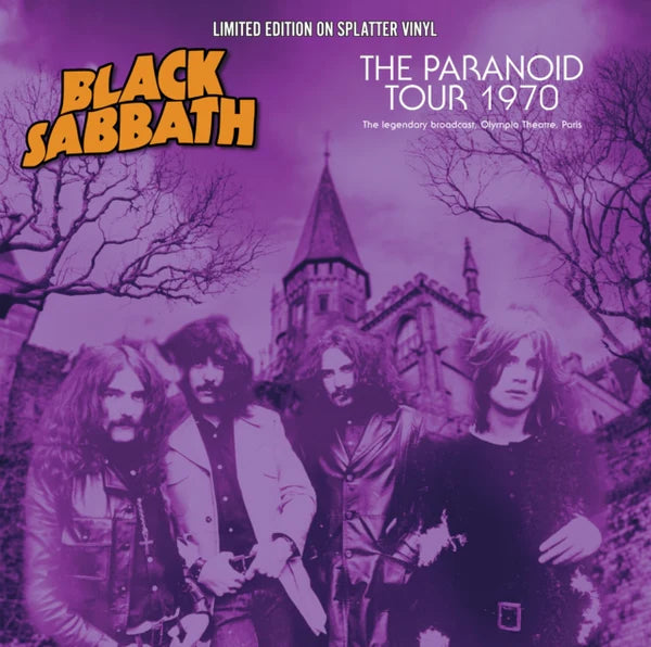 BLACK SABBATH - Paranoid 1970 (Splatter Vinyl)