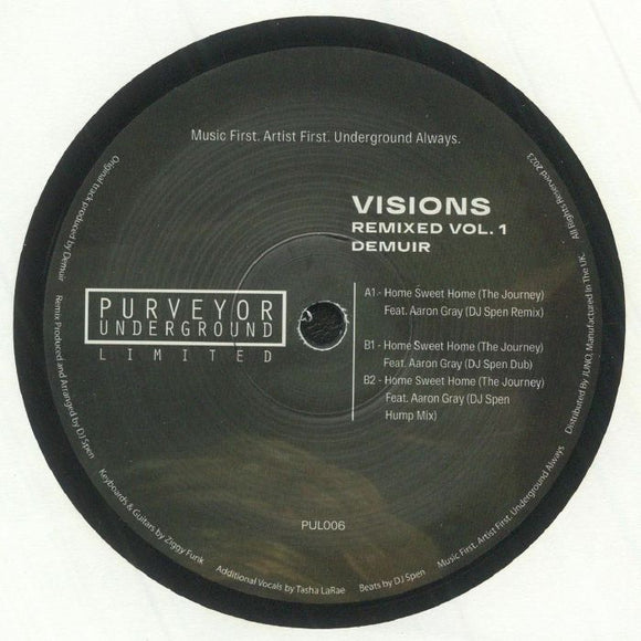 DEMUIR feat AARON GRAY / DJ SPEN - Visions Remixed Vol 1 (DJ Spen mixes)