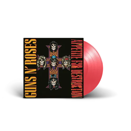 Guns n Roses - Appetite For Destruction (1LP Rare RED)