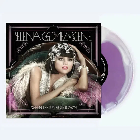 SELENA GOMEZ / SCENE - When The Sun Goes Down (Lavender/White Swirl Vinyl)
