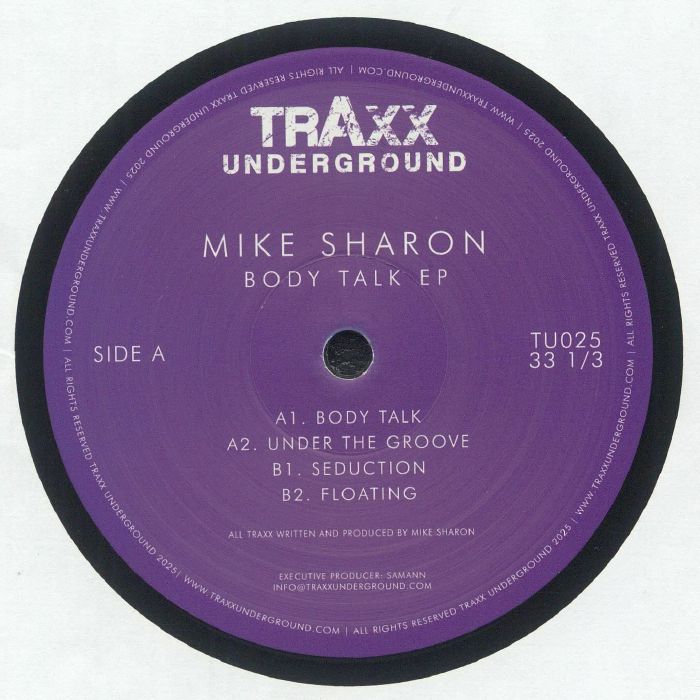 Mike SHARON - Body Talk EP