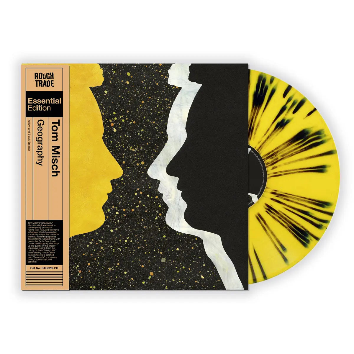 Tom Misch - Geography (2LP/GF/Black&Yellow Splatter/Obi)