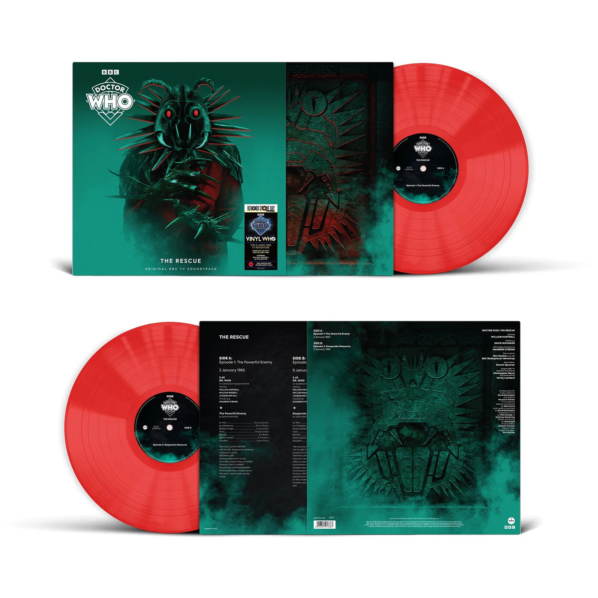 DOCTOR WHO - RESCUE (RSD 2026 Red Translucent Vinyl)