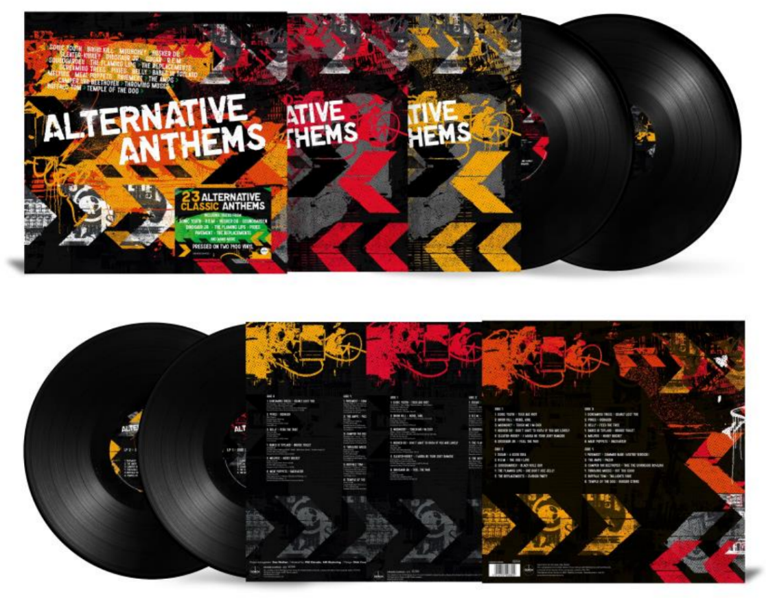 Various Artists - Alternative Anthems (140g Black Vinyl)
