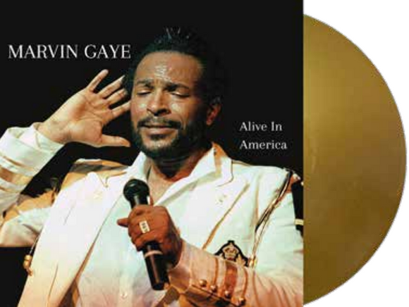 MARVIN GAYE - Alive In America (Gold Vinyl)
