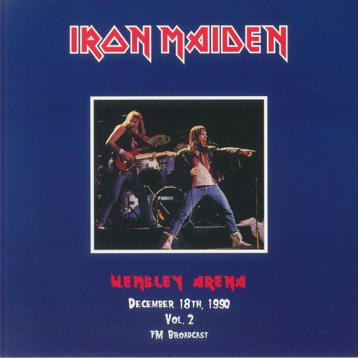 IRON MAIDEN - Wembley Arena 1990 Vol. 2 (Blue Vinyl)