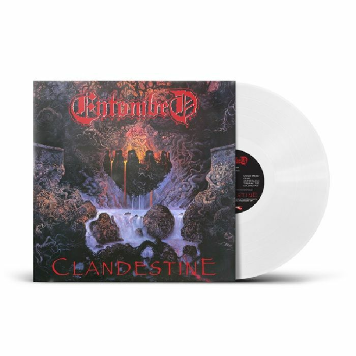 ENTOMBED - Clandestine (White Vinyl) (Phd Exclusive)