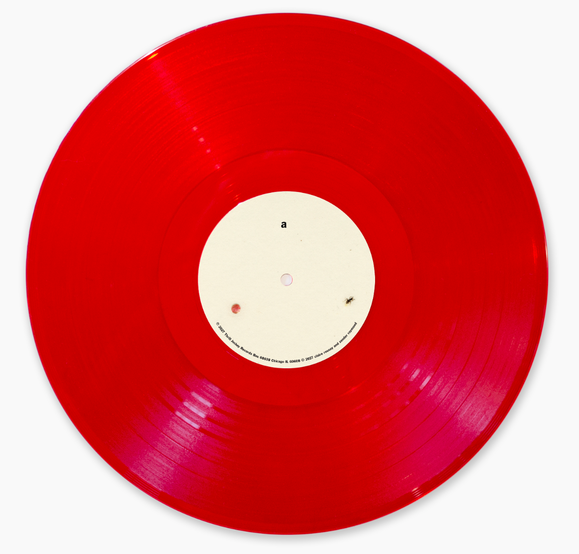 claire rousay and zander raymond - something good (INDIE EXCLUSIVE, TRANSLUCENT RED VINYL)
