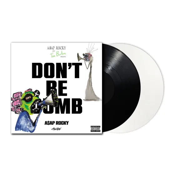 A$AP ROCKY DON’T BE DUMB MRMAYERS LP ASAP ROCKY - Don't Be Dumb (X) (Black/White Vinyl) – Horizons Music